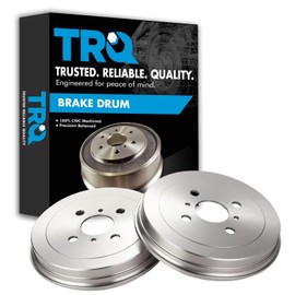 TRQ Rear Brake Drum Pair Set for 2004-2006 Scion xA / 2004-2006 Scion xB