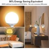 Jardhom LED Light Bulb, G120 Globe Bulb,15W Globe Light Bulbs,