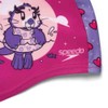 Speedo Pink Printed Polyester Swimming Cap 2-6 Years, Aria Miami