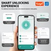 Auntyfey Smart Combination Lock for Locker, Digital Padlock for Gym