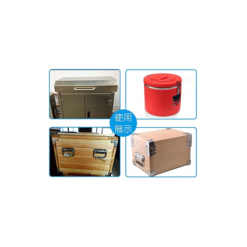 (pont du monde) Handle Rubber Grip Handle, Metal Fittings, Spring