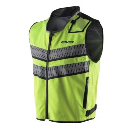 EVS Sports High Visibility Motorcycle Vest Mens XL CE Level 1 Armor EVS Motocross $65