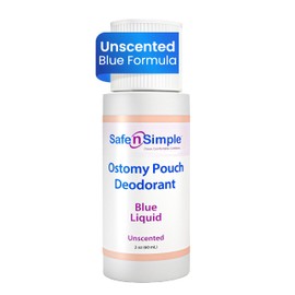 Safe n' Simple Ostomy Pouch Deodorant - Safe Deodorant - Colostomy Bag Odor Eliminator - Colostomy Deodorizer Supplies - 2 Fluid Ounce Drops
