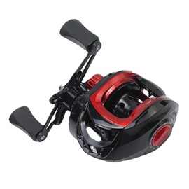Saltwater Baitcaster Reels, 8 kg Braking Power Baitcaster Fishing Reel, Powerful, Lightweight, Smooth Baitcaster Fishing Reel for Saltwater Freshwater (Left Hand)
