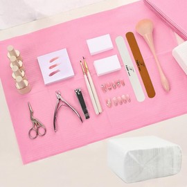 로이스텐 Waterproof Disposable Nail Art Pads Set of 125 Sheets - 2 Types