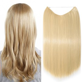 Hair Extensions, 1 Braid, Hair Thickening, Smooth with Invisible Wire