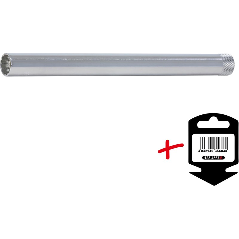 KS Tools 517.1141-E Spark Plug Socket 3/8 Inch Long 16