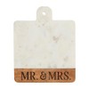 Mud Pie Small Mrs Marble Board, 9 1/2" x 7
