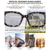 MARE AZZURO Bifocal Sunglasses Women Outdoor Reading Glasses Square Reader