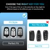 MAIKER Key Fob Cover for Ford Bronco 2021-2024 Metal Key