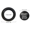 ZYHW Aluminum Push Start/Stop Engine Button Cover Trim, One Click