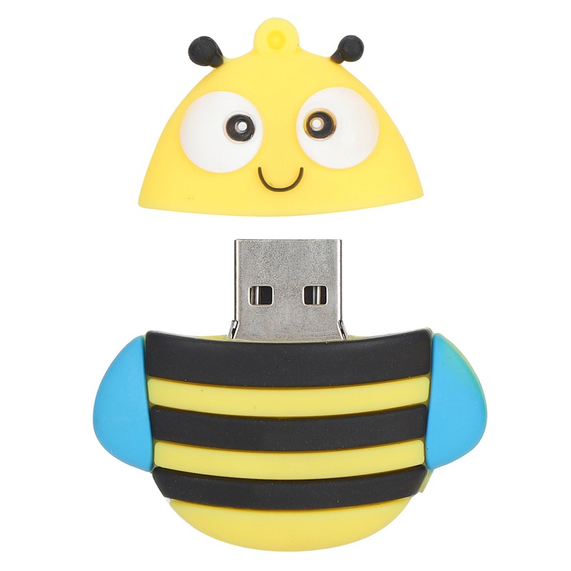 USB Flash Drive Optional Storage Bee Shape USB Memory Stick