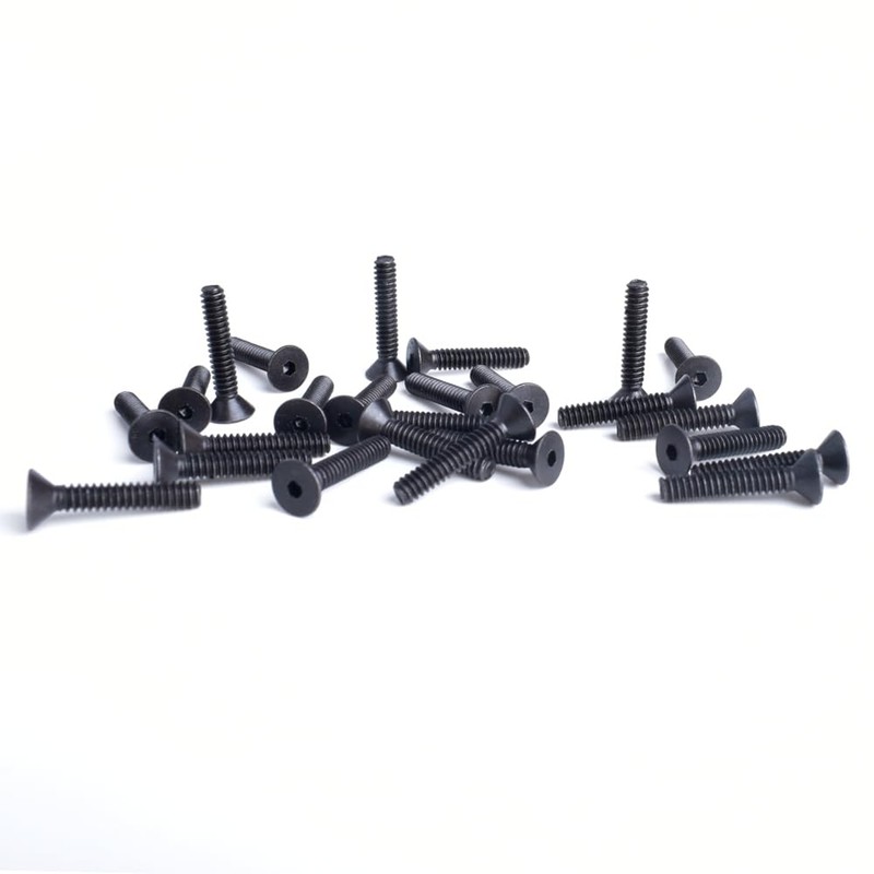 YOUFEN #6-32 X 3/4" Flat Head Socket Cap Screws 10.9