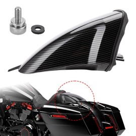 Kiawnia Rear Seat Cowls Cover for Harley Touring CVO Road Glide ST FLTRXSTSE/CVO Street Glide FLHXSE 2024 2025, Passenger Pillion Solo Seat Cowl ABS Plastic (Carbon Fiber Pattern)