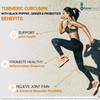 AzmaBiotech Advanced Pro-Relief Organic Turmeric Curcumin Supplements with Black Pepper,