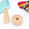 FMTYAOIU Darning Mushroom for Socks 14 Hooks Small Weaving Darner