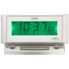 Citizen Atomic Alarm Clock Digital parudezittoboisu 2 Voice Alarm Silver