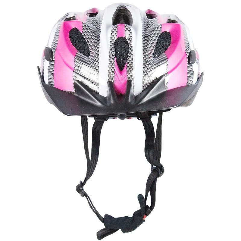 Sport Direct™ 18 Vent E-Bike/Bike Helmet 55-58cm Pink/White/Graphite *FREE 3