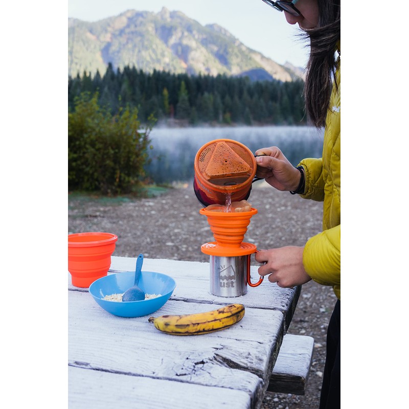ust Collapsible Flexware Coffee Drip with Strong, Flexible, Compact, BPA