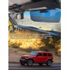 AZUTO Sun Visor Right Side Only Compatible with Jeep Wrangler