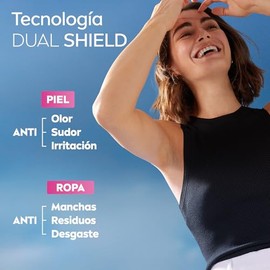 NIVEA Desodorante Antimanchas para Mujer, Invisible Clear (150 ml), Fórmula anti manchas, anti olor, anti sudor, anti irritación y anti residuos 72 ho