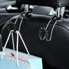 Soleebee 2 Pack Bling Car Headrest Hooks Crystal Rhinestones Universal