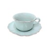 Casafina Ceramic Stoneware 13 oz. Consomme Cup & Saucer -