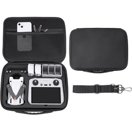 Ainiv Carrying Case for DJI Mini 3 Pro, Travel Waterproof Case EVA Storage Bag for DJI Mini 3 Pro Drone and DJI RC/DJI RC N1 Remote Controller and Accessories (Not Included Drone and Accessories)
