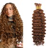 Tuheerst #30 Light Brown Color Human Braiding Hair For Boho