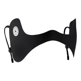 UOPR UV Protection Mask, Eye Cooling Face Cover, UPF 50+ 99% UV Protection, 95% Cool, Sun Protection, Cool to Touch, Super Lightweight, Black