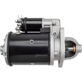 Parts World USA Starter for Ford Farm Diesel Tractor 2000 3000 4000 5000,410-30044 Starter, New Holland Diesel, FORD Backhoes 420,455,LUCAS 26211A/L,C7NN-11000-A,K919752-1 Year Warranty