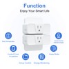 Smart Plug, 2 Pack Milfra 2.4GHz WiFi Smart Plug Smart