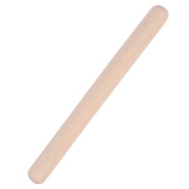 Keenso Rodillo de Madera Giratorio, Rodillo Reposteria Rolling Pin Esquinas y Superficie Lisas para Hornear Pizza, Arcilla, Pasta, Bola de Masa 29cm