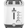 GE 2 Slice Toaster, Extra Wide Slots for Toasting Bagels,