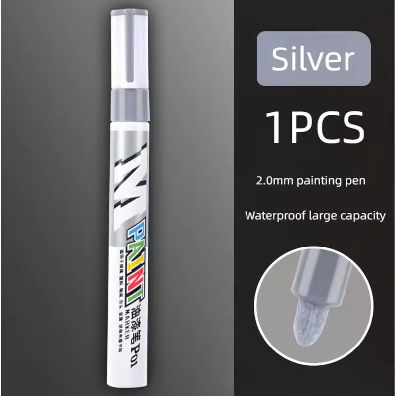 Waterproof Car Paint Scratch Repair Pen - Clear & Color