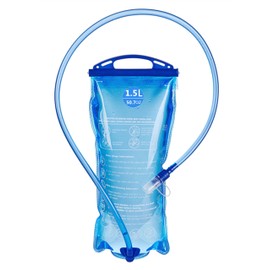 Hydration Bladder1.5L Water Bladder BPA Free,7Inch Large Opening Water Reservoir,Leak Proof Military Water Storage Bladder Bag for Cycling Hiking Camping Biking Running