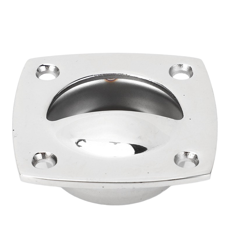 59x59mm Flush Pull Recessed Sliding Pull Handle 316 Stainless Steel