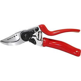 Home>it Pruning Shears PLUS-170 with Ergo Roller Grip, Plain Red