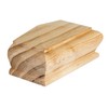 Cambridge Clear Pine Pyramid Newel CAPS 90mm, Half Stair Newel