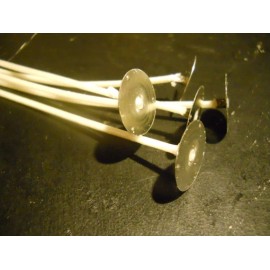 natural light co Square Braided Cotton wick 1/0 - 25 wicks candle wicks pre-tabbed