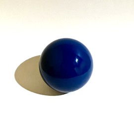 Humanity Phenolic Ball, Diameter 1.3 inches (34.9 mm), Blue, 1 Piece, Precision Ball
