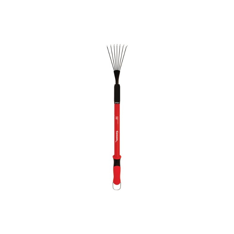 Corona GT 3050 Extendable Handle Rake, Extends reach to 34