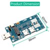 Snblzhef M. 2 to USB 3.0 Adapter with Dual Nano