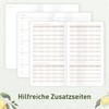 Häfft® Monthly Calendar 2027 A6+ Slim "Lemon Times" 1 Month