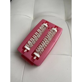 Small Pink Handheld Vacuum Cleaner Raspirator With Roller For Carpet