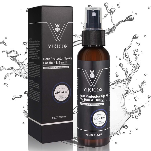 VIKICON Heat Protectant Shield Spray – Ultimate Protection Against Damage