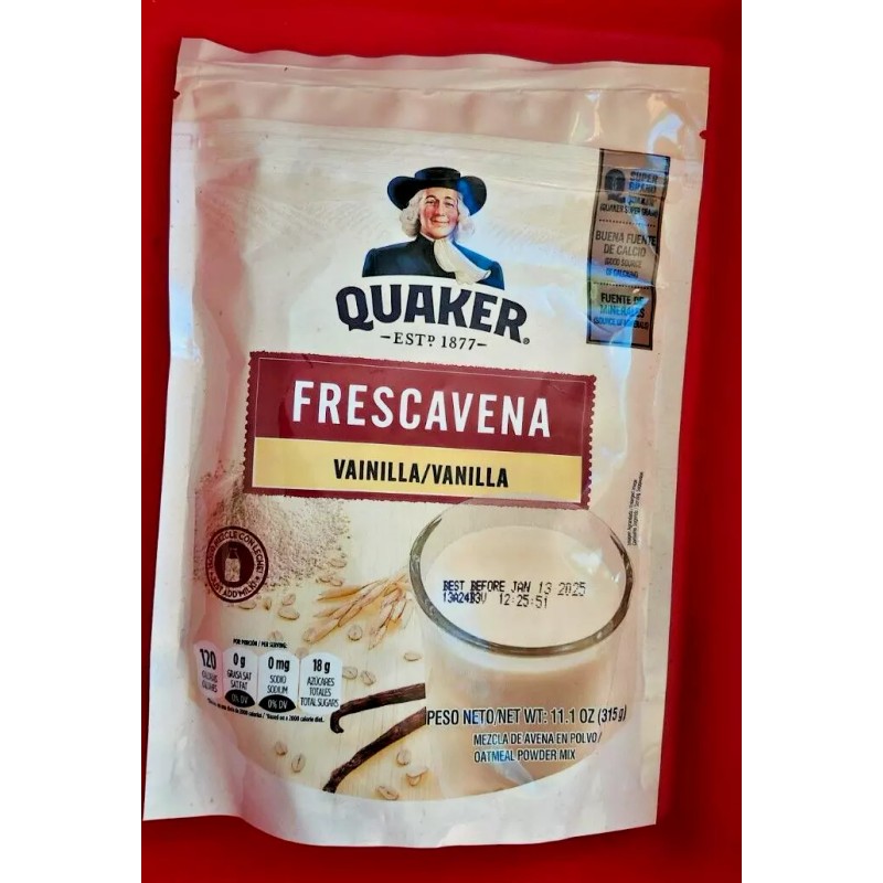 QUAKER 2 PACK QUAKER FRESCAVENA VANILLA/ QUAKER FRESCAVENA SABOR VAINILLA