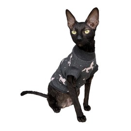 Kotomoda Cat's turtleneck Unicorn in Grey (M)