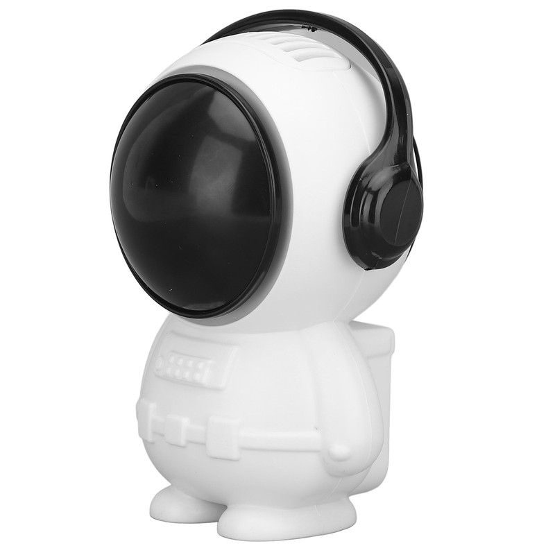 Portable Fan Spaceman Shaped 2 Speeds USB Rechargeable Mini Neck