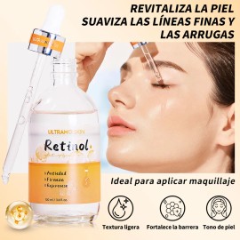 Srum Premaquillaje Retinol 100ml Ultramo Para DaNoche Antiageing Todo Tipo De Piel